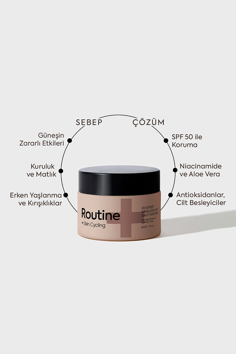 UV Expert 365 Kırışıklık Karşıtı Niacinamide Nemlendirici - UV Expert Absolute-Rich Daily Moisture Cream