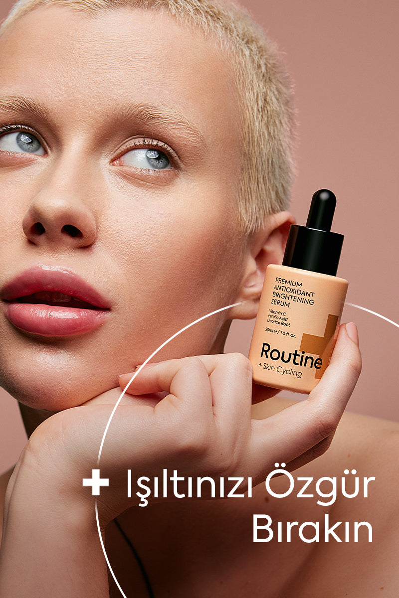 Ton Eşitleyici Aydınlatıcı Serum %10 C Vitamini %5 Ferulik Asit Premium Antioxidant Brightening Serum