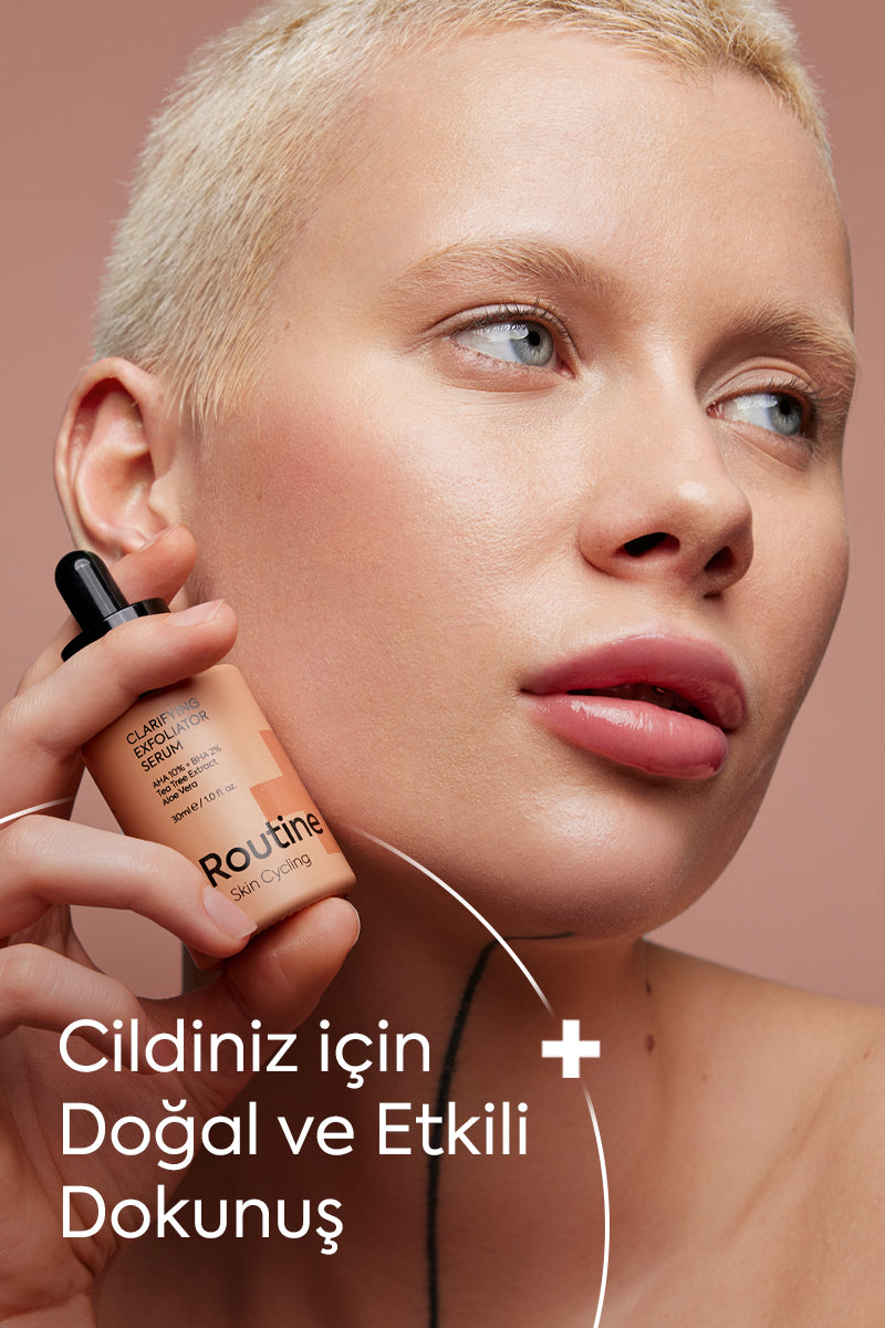 AHA-BHA Peeling Serumu - Renksiz Formül Clarifying Exfoliator Serum